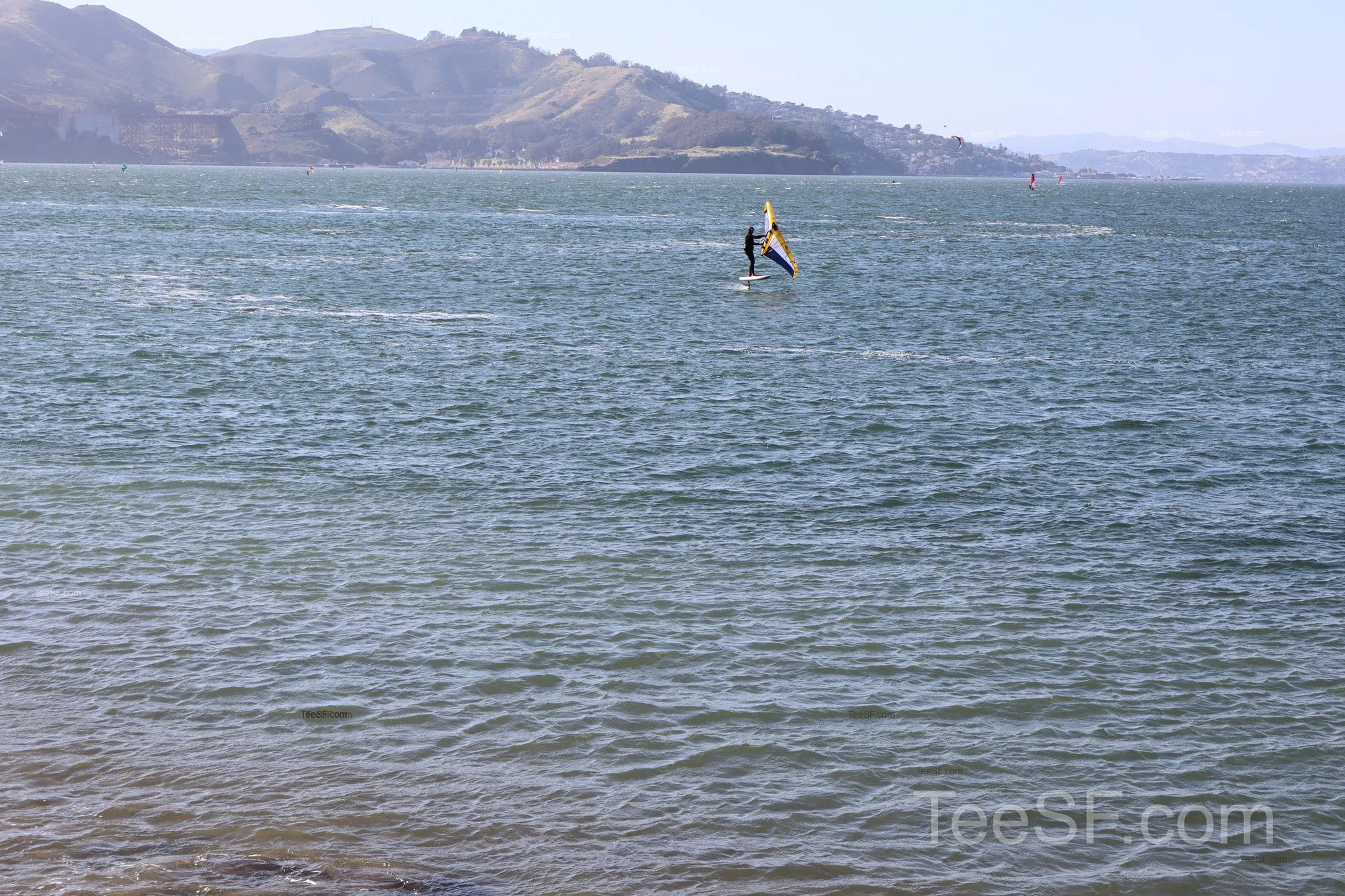 golden Gate Beach Windsurfing Bay during a Stripe Sessions 2026 visit in San Francisco.